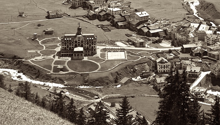 Kurhaus Bergün – Wohnen (1906)