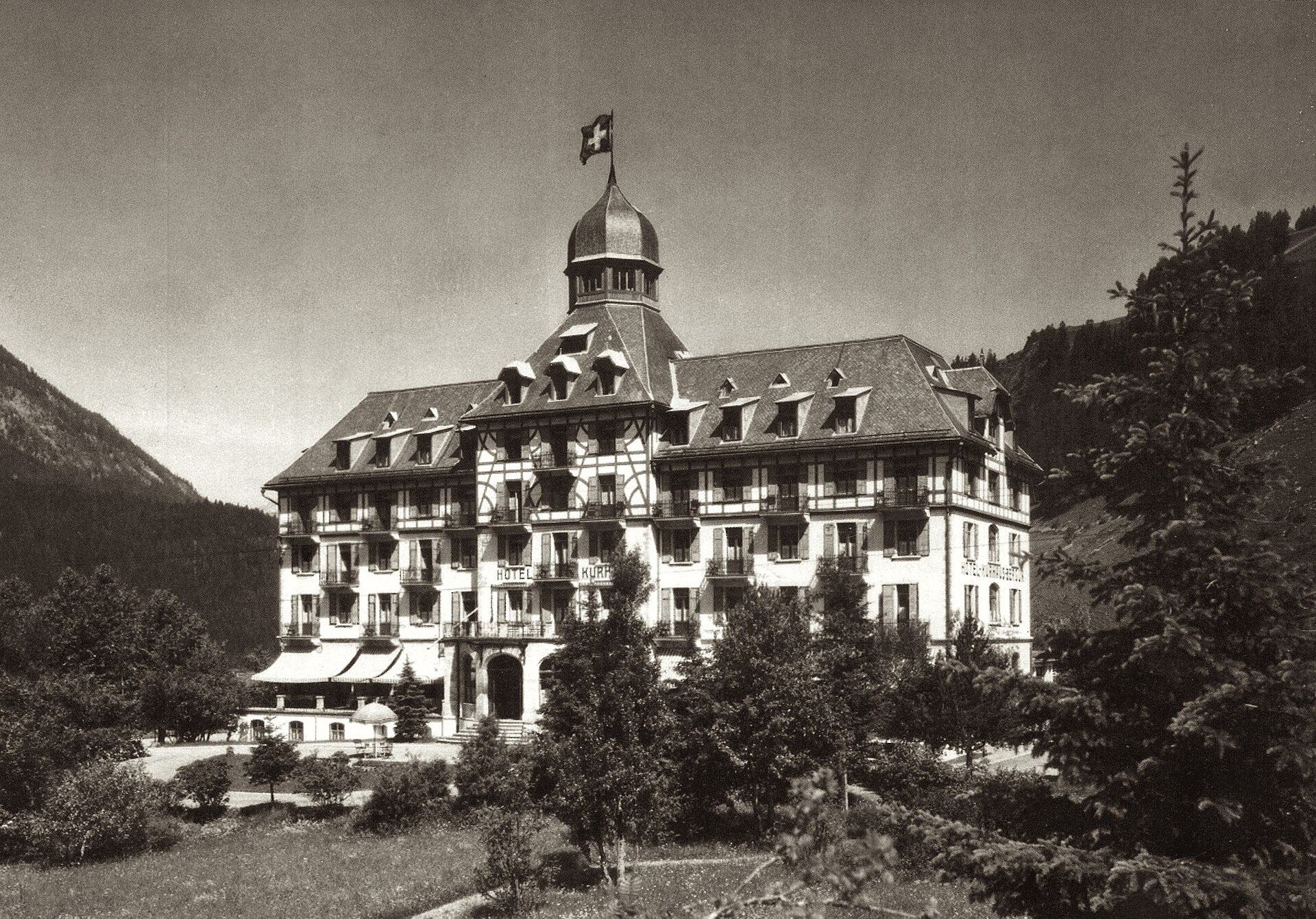 Kurhaus Bergün – Verschwundene Orte (Jahr unbekannt)