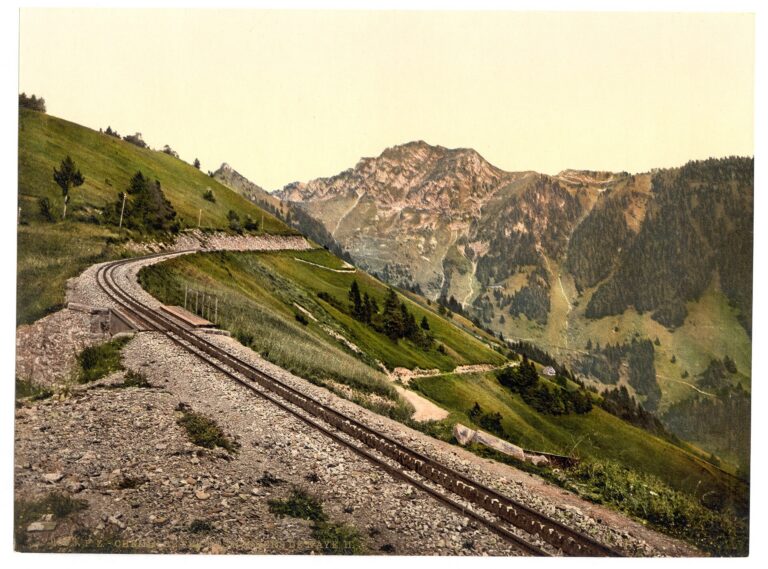 Zahnradbahn Montreux–Glion–Rochers-de-Naye – Tourismus (1890)