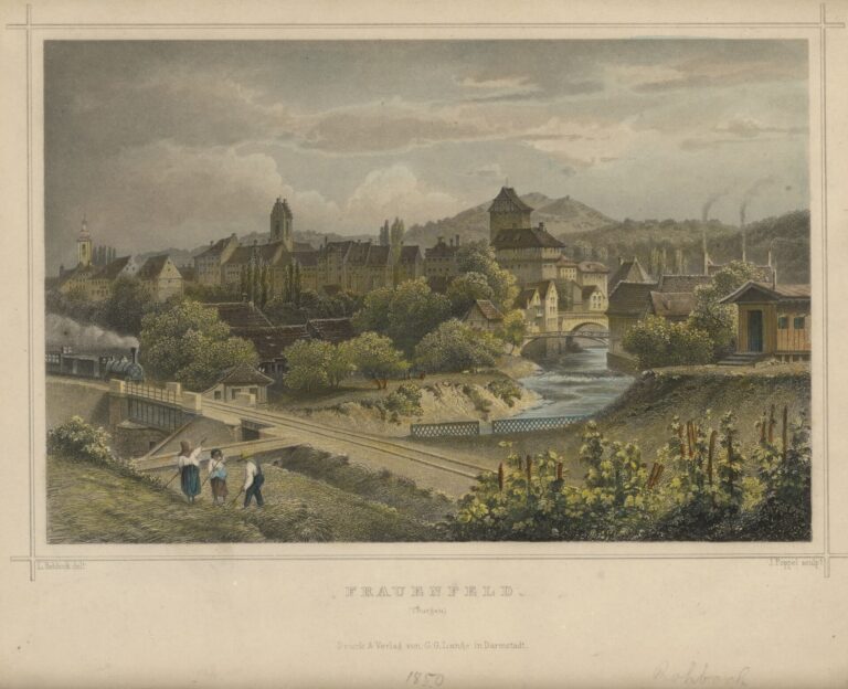 Schweizer Zucker – Landwirtschaft (1850)