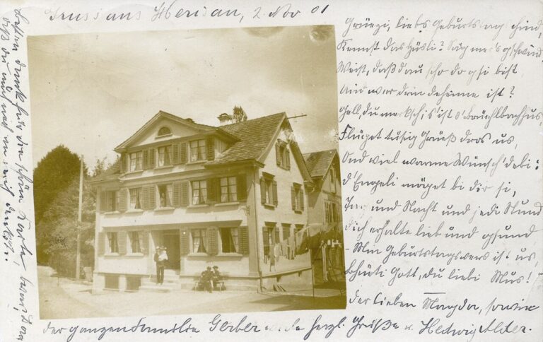 Herisau – Wohnen (1901)