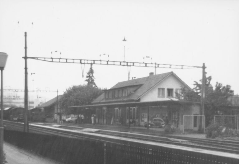 Bahnhof Steckborn, Foto: SBB Historic F_116_00001_474