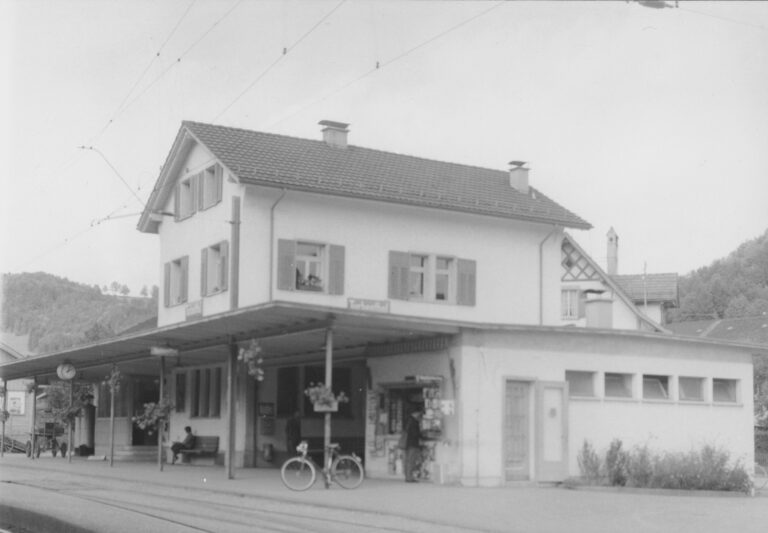 Bahnhof Turbenthal, Foto: SBB Historic F_116_00001_507