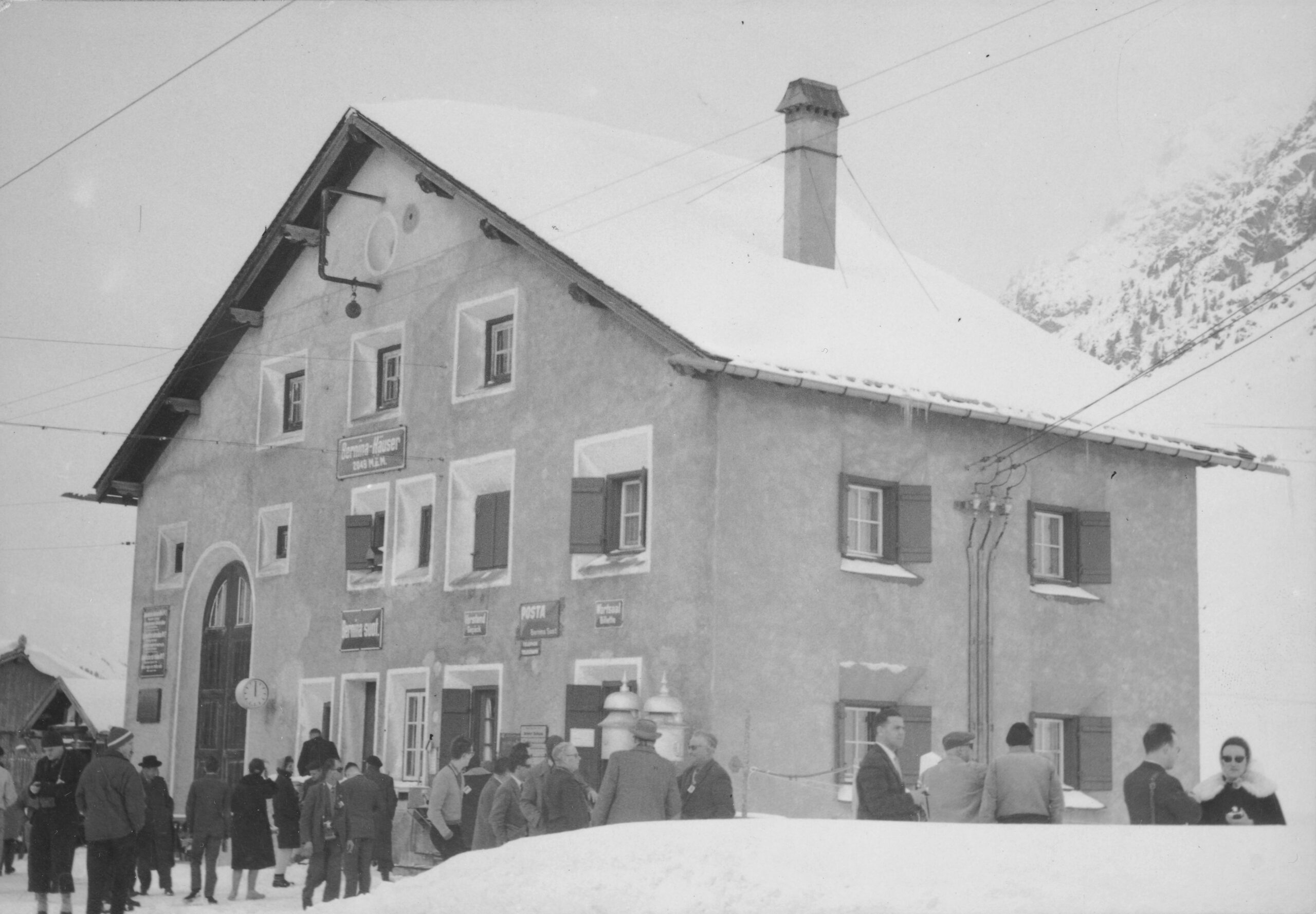 Bahnhof Bernina Suot, Foto: SBB Historic F_116_00001_061