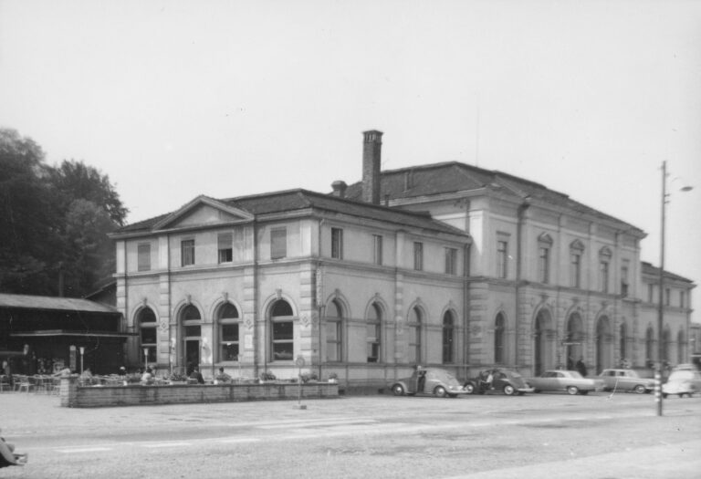 Bahnhof Rorschach, Foto: SBB Historic F_116_00001_395