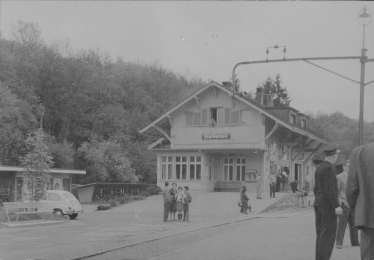 Bahnhof Glattfelden, Foto: SBB Historic F_116_00001_199