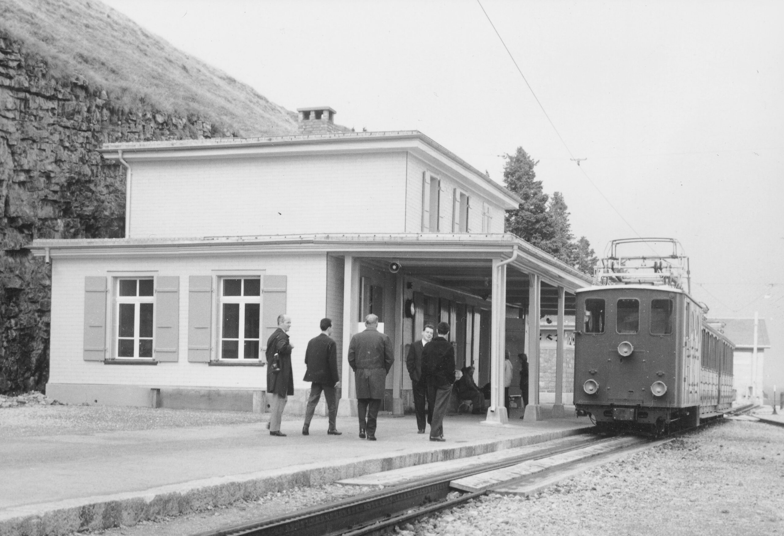 Bahnhof Schyniqe Platte, Foto: SBB Historic F_116_00001_433