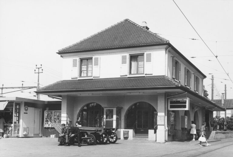Bahnhof Aarau WSB, Foto: SBB Historic F_116_00001_002