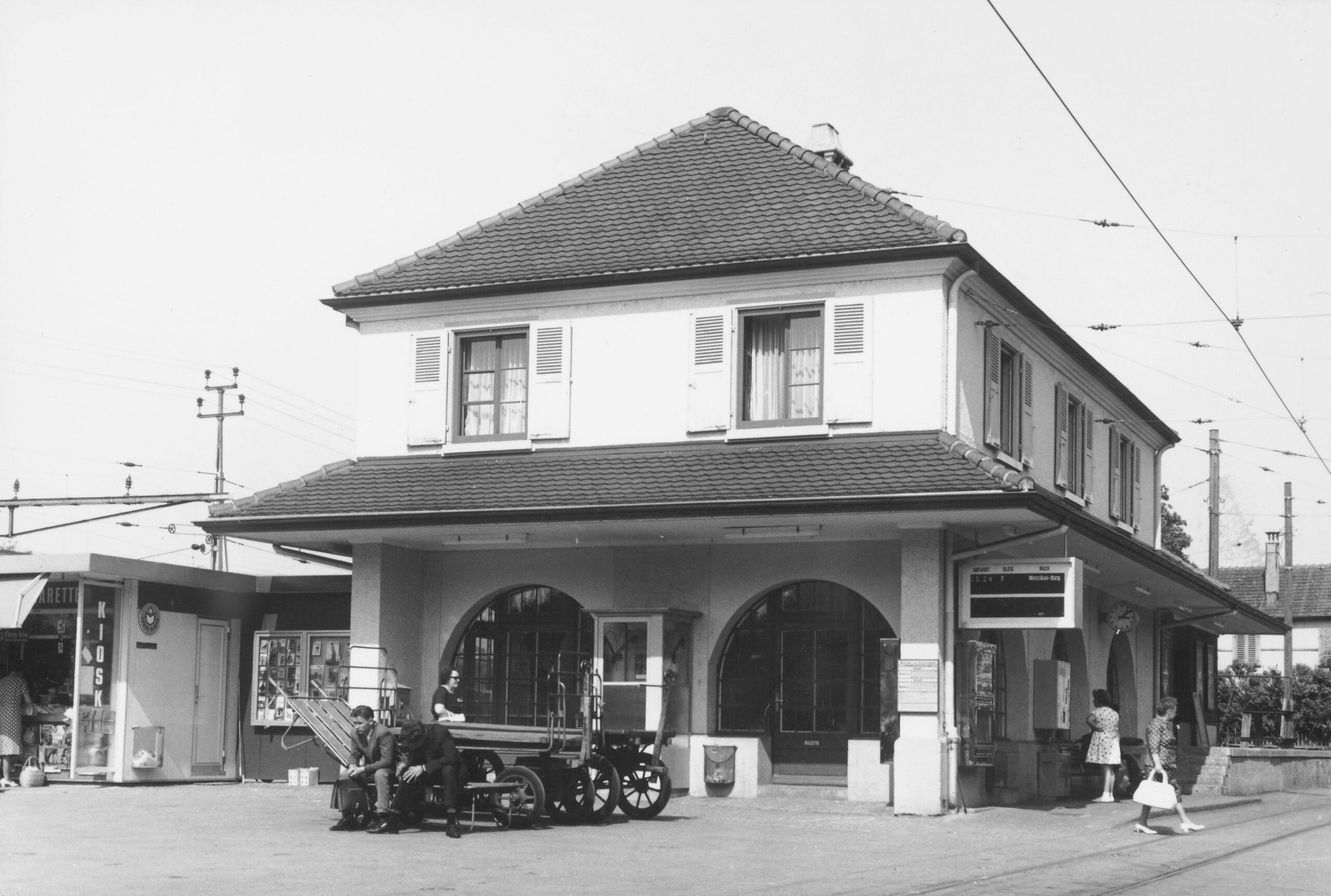 Bahnhof Aarau WSB, Foto: SBB Historic F_116_00001_002