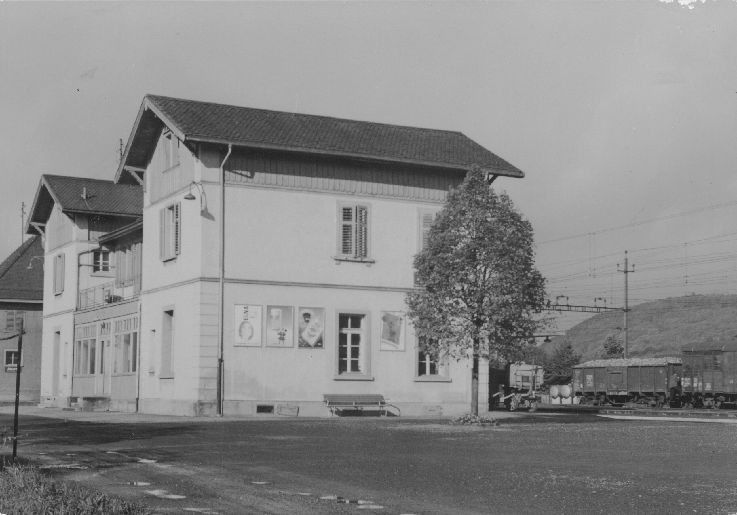 Bahnhof Etzwilen, Foto: SBB Historic F_116_00001_168