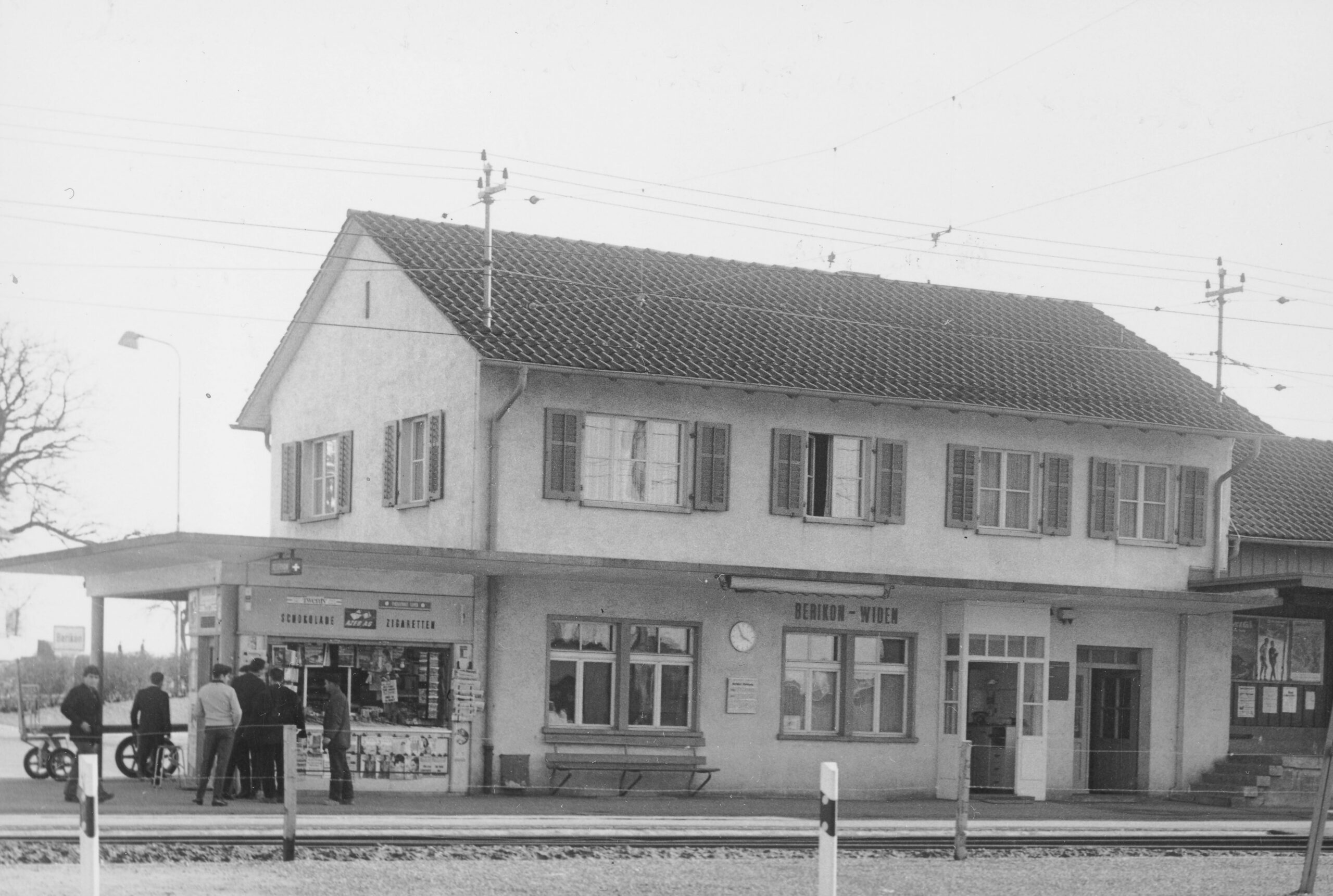 Bahnhof Berikon, Foto: SBB Historic F_116_00001_057