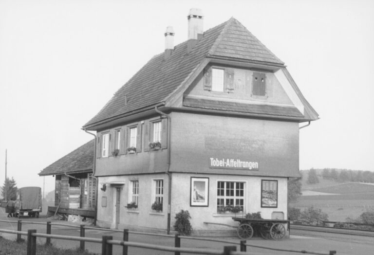 Bahnhof Tobel-Affeltrangen, Foto: SBB Historic F_116_00001_500