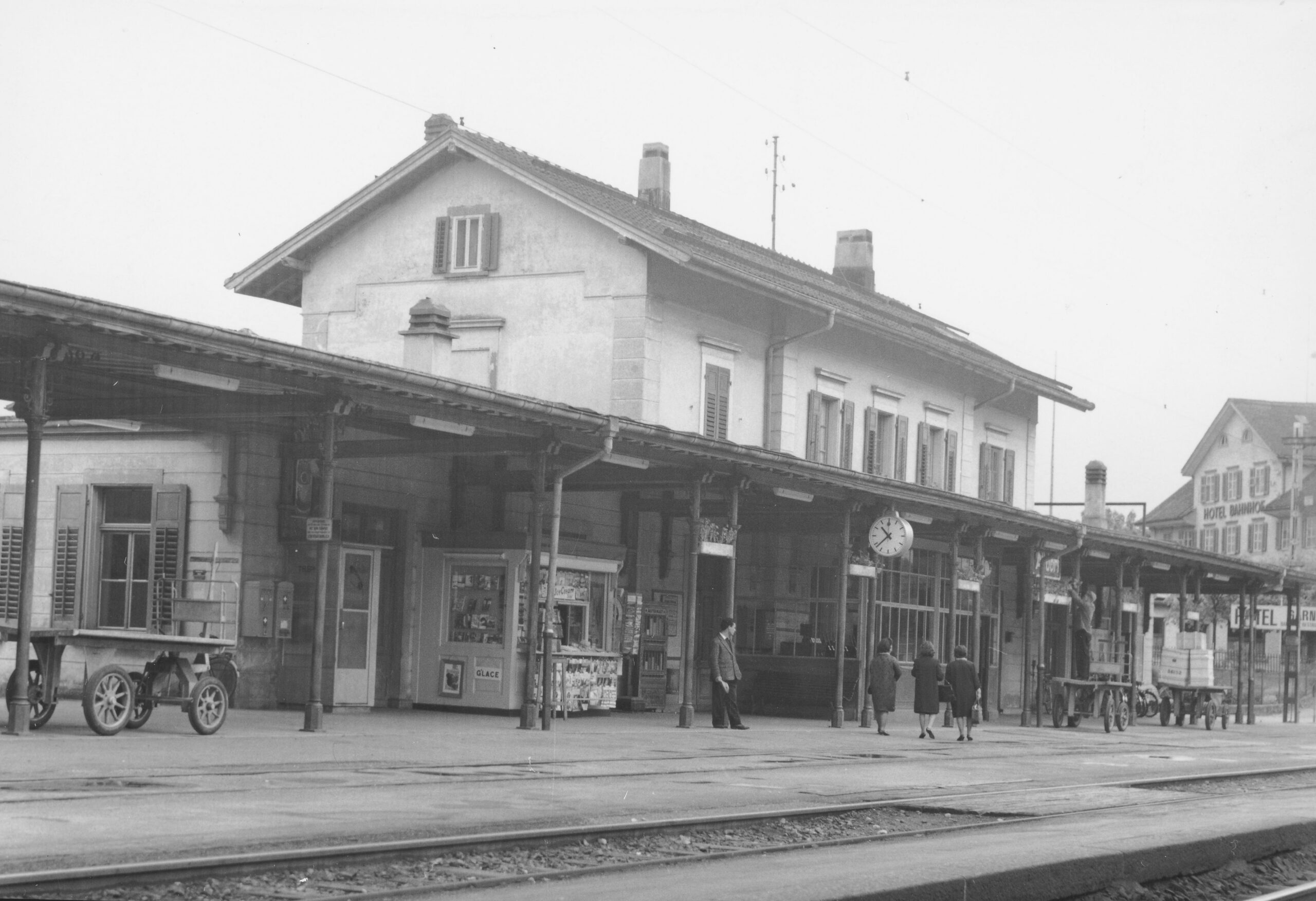 Bahnhof Altdorf, Foto: SBB Historic F_116_00001_015