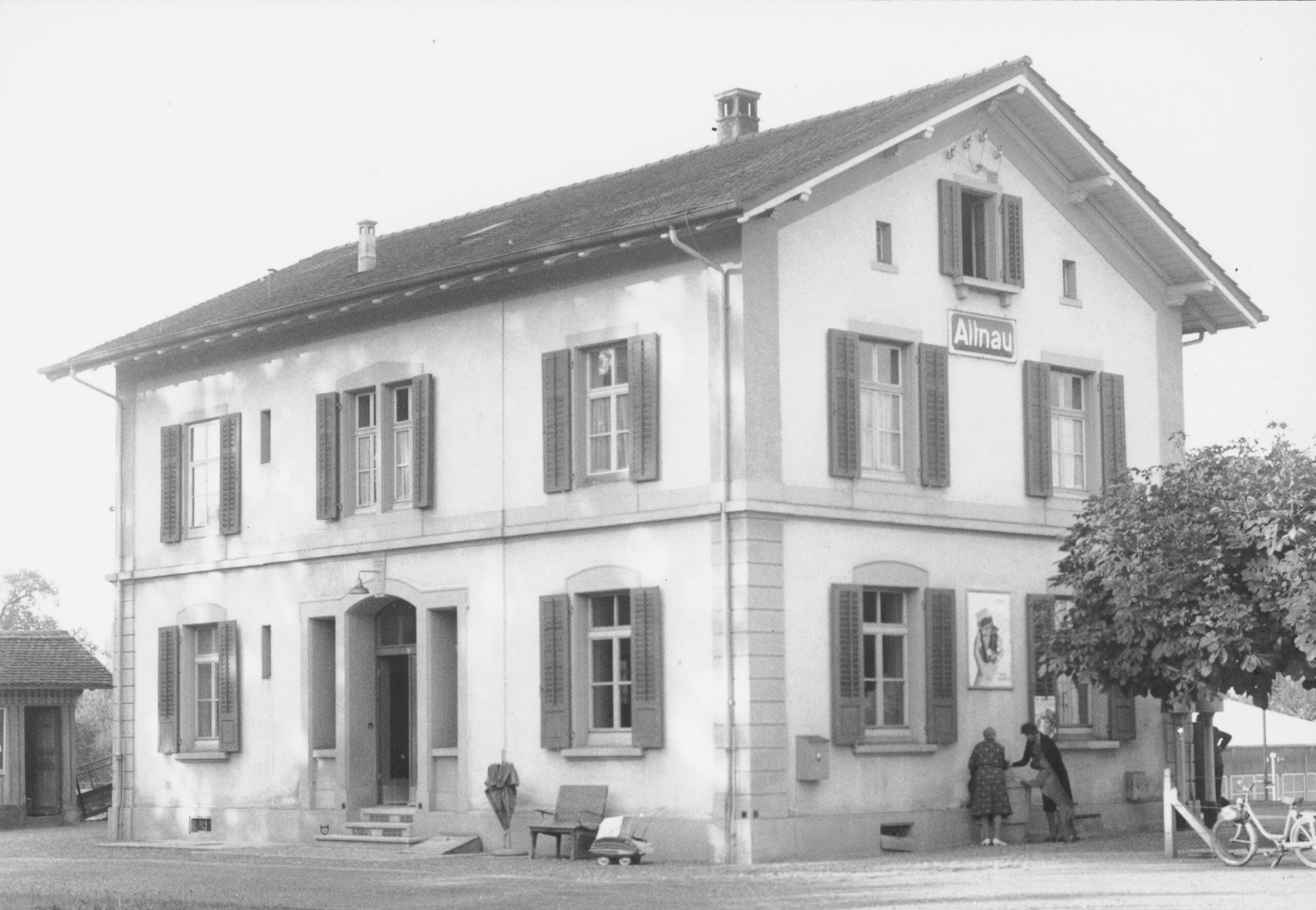 Bahnhof Altnau, Foto: SBB Historic F_116_00001_018