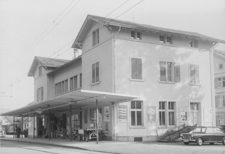 Bahnhof Bauma, Foto: SBB Historic F_116_00001_049