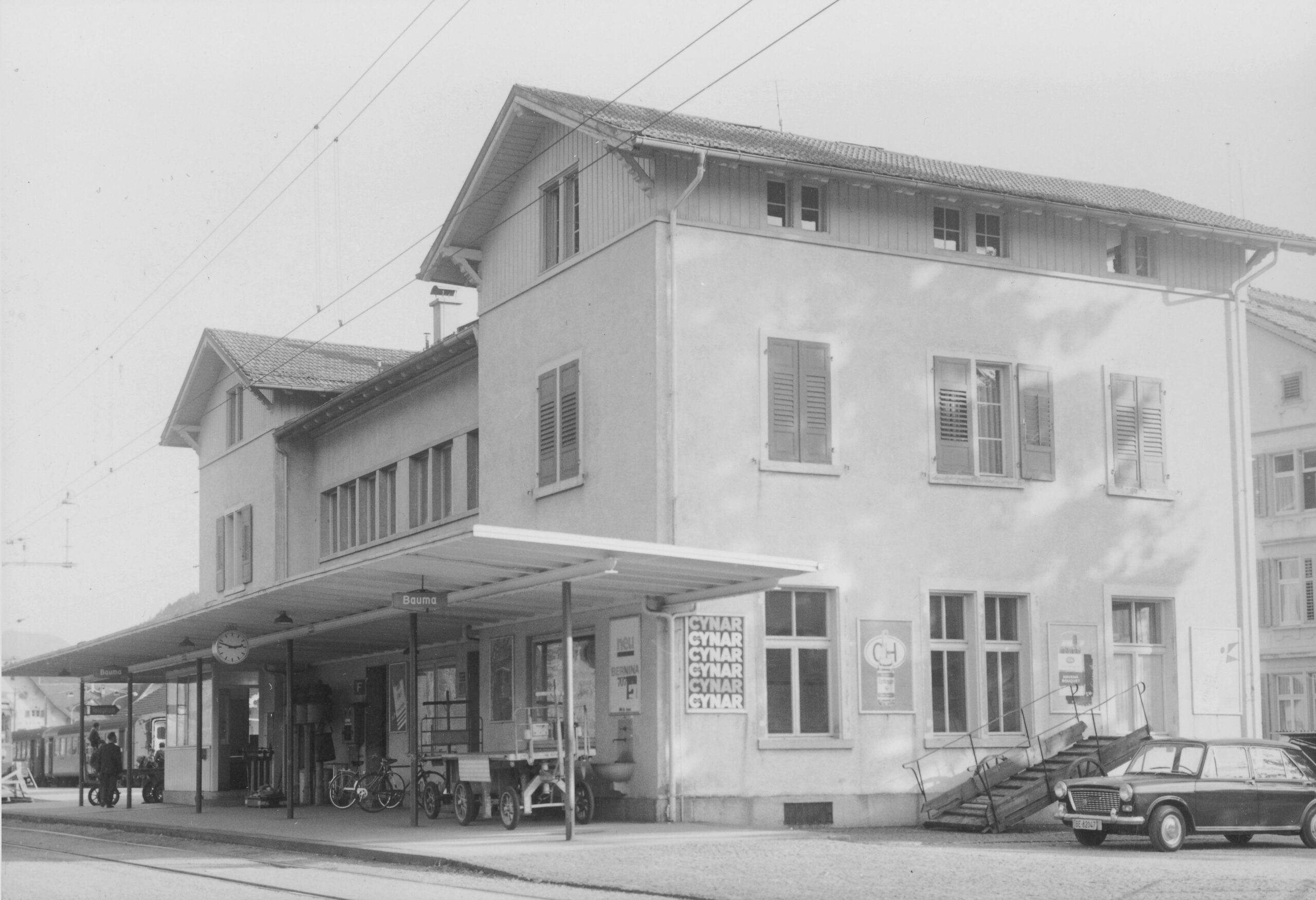 Bahnhof Bauma, Foto: SBB Historic F_116_00001_049