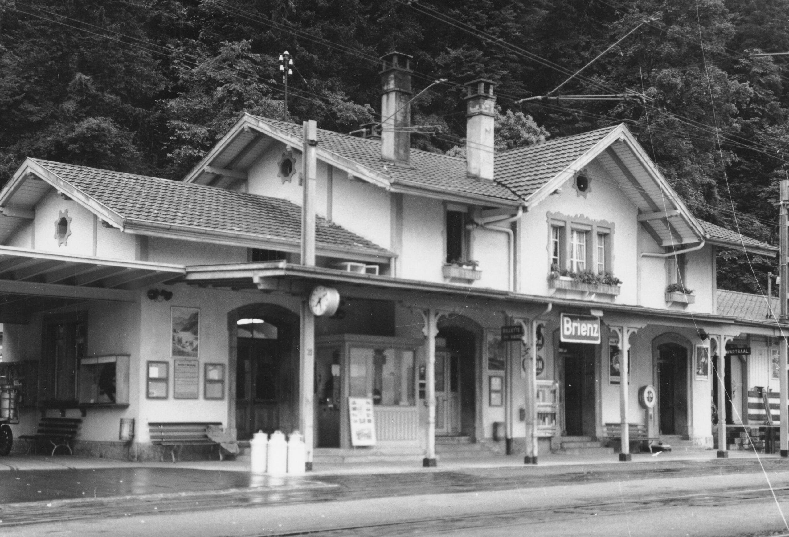 Bahnhof Brienz, Foto: SBB Historic F_116_00001_085