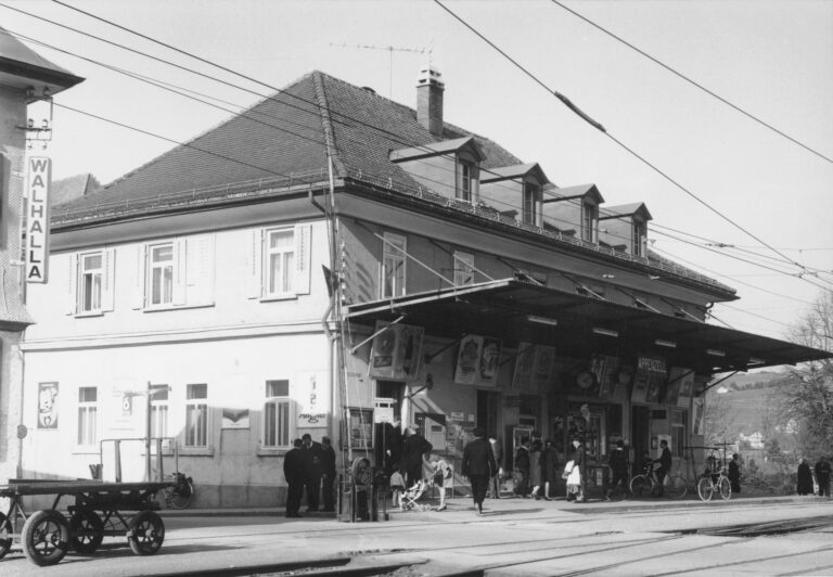 Bahnhof Appenzell, Foto: SBB Historic F_116_00001_025