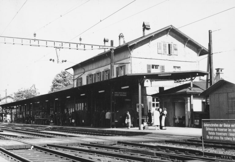 Bahnhof Langenthal, Foto: SBB Historic F_116_00001_270
