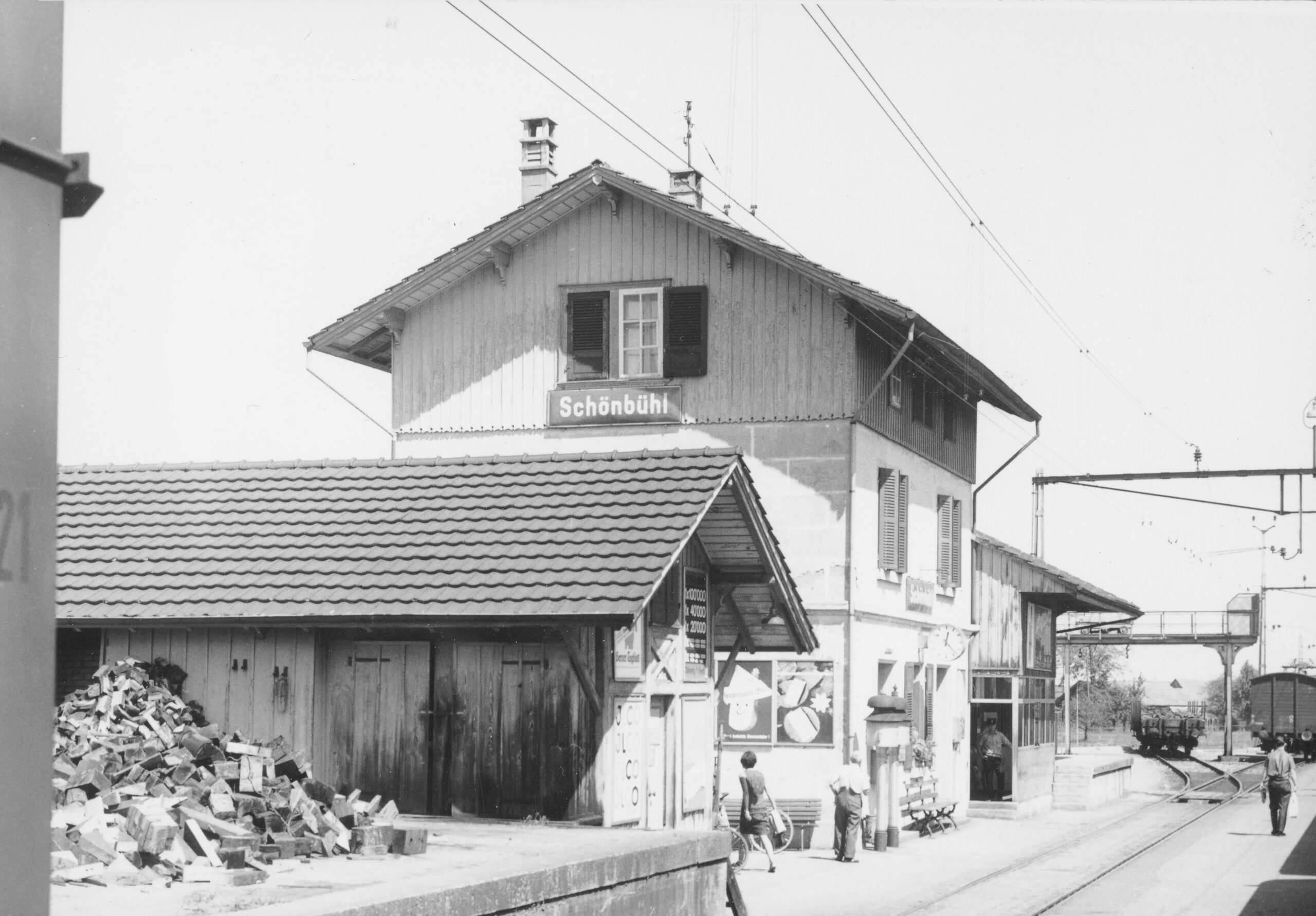 Bahnhof Schönbühl SBB, Foto: SBB Historic F_116_00001_426