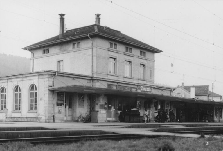 Bahnhof Bad Zurzach, Foto: SBB Historic F_116_00001_568