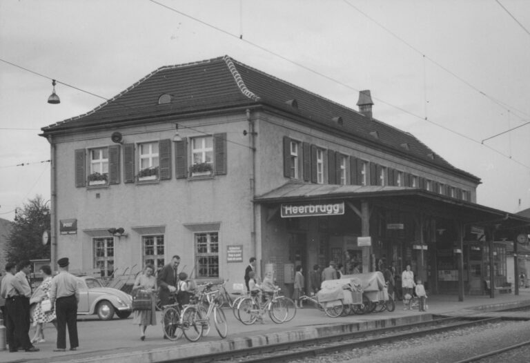 Bahnhof Heerbrug, Foto: SBB Historic F_116_00001_222