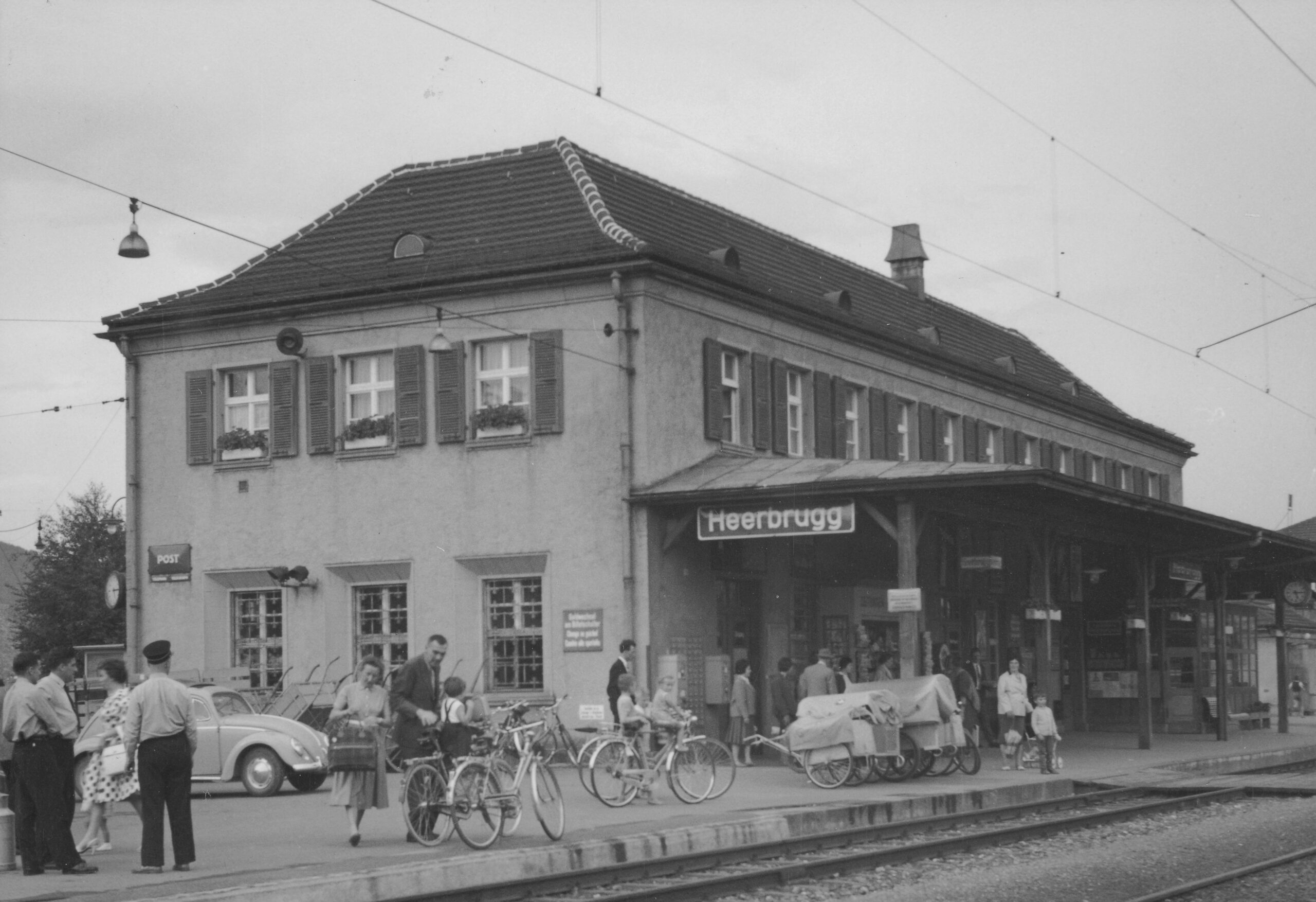 Bahnhof Heerbrug, Foto: SBB Historic F_116_00001_222
