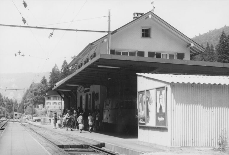 Bahnhof Gänsbrunnen, Foto: SBB Historic F_116_00001_192
