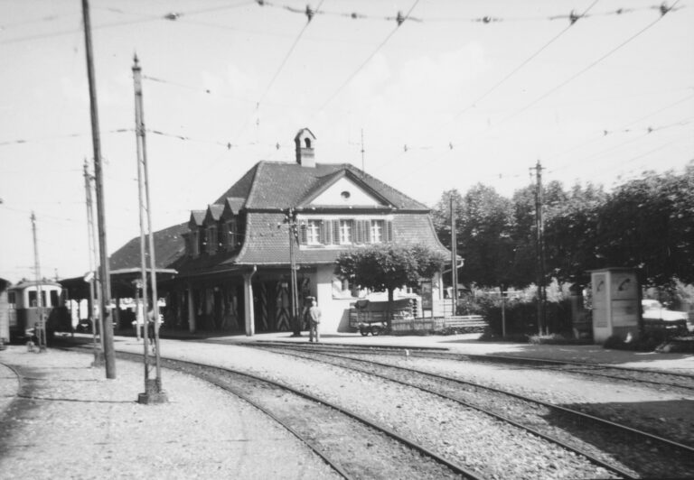 Bahnhof Stansstad, Foto: SBB Historic F_116_00001_471