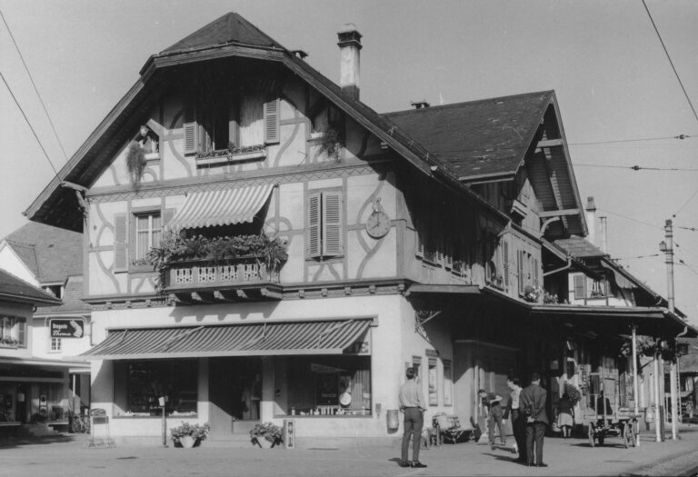 Bahnhof Worb Dorf, Foto: SBB Historic F_116_00001_545