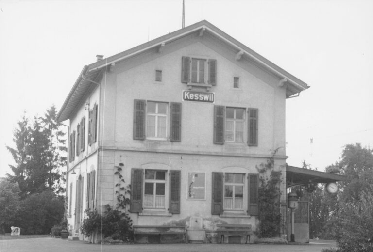 Bahnhof Kesswil, Foto: SBB Historic F_116_00001_250