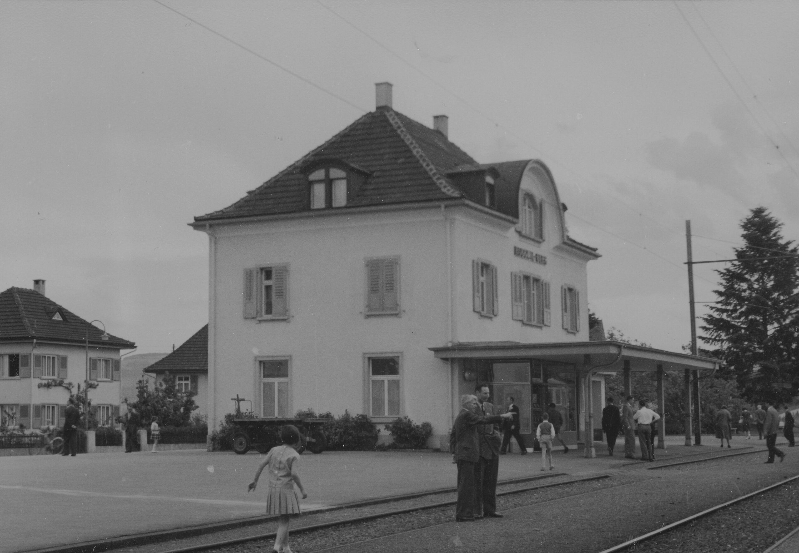 Bahnhof Roggwil-Berg, Foto: SBB Historic F_116_00001_391